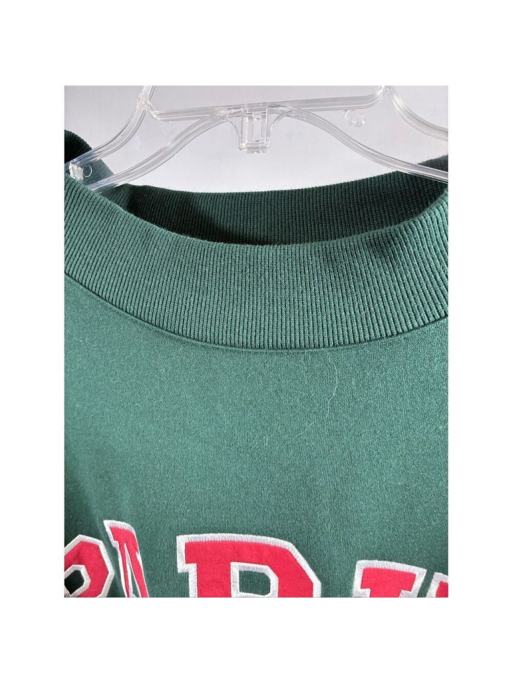 PARKE NWT Varsity Mock neck in Forest Maroon Size XXL - Picture 6 of 13